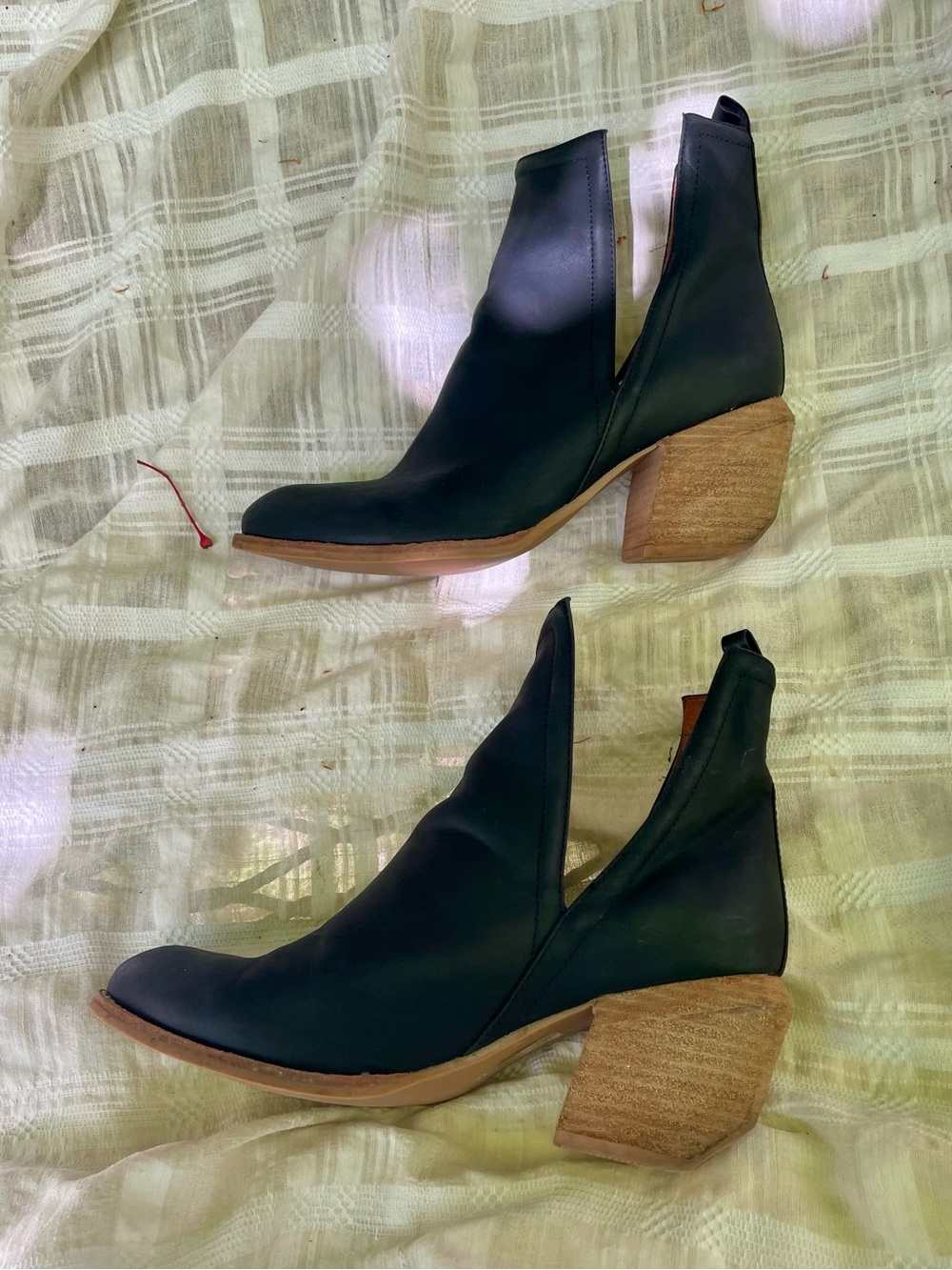 Jeffrey Campbell Leather Ankle Boots